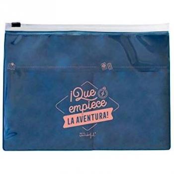 Portadocumentos de Viaje Mr. Wonderful - ¡Que Empiece la Aventura!