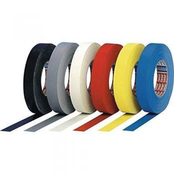 Tesa Gewebeband extra Power Perfect 57230 Gelb 19 mm (B) x 50 m (L) Kunststoff, Zellwollgewebe