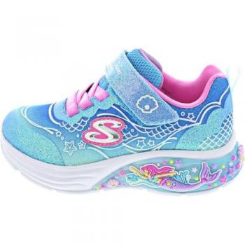 Skechers My Dreamers Lil Mermaid Blue Sneaker – Size 8 (Unisex)