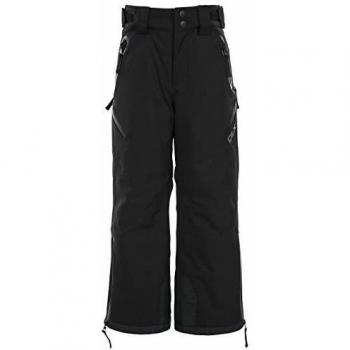 Trespass Dozer - DLX Pantalon de Ski Enfant T: 9/10 C: Noir