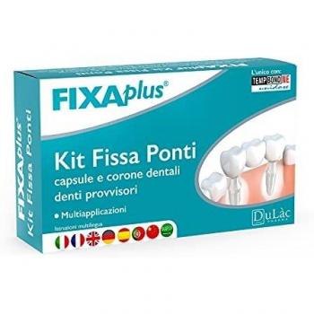 Cemento provvisorio per ponti fixaplus kit 1 pezzo