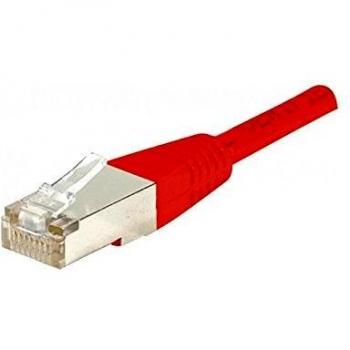 Exertis Connect Patchkabel F/UTP, CAT.5e, rot, 0,3 m