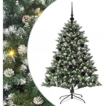 Sapin de Noël Vert Artificiel avec Éclairage LED 150 Lumières