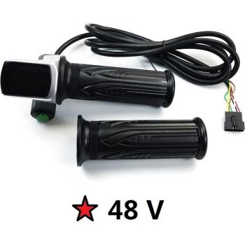 Five-Star Electric Bicycle Handlebar with LCD Screen Battery Indicator