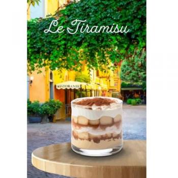 Illustration Tiramisu Encadrée CEANOTHE 65x97 cm