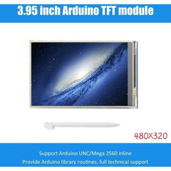 3.95 Inch Touch Screen LCD 480x320 Display for Arduino Mega 2560 R3