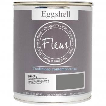 FLEUR Smalto Interiore – Eggshell Smoky Grigio Satinato 750 ml