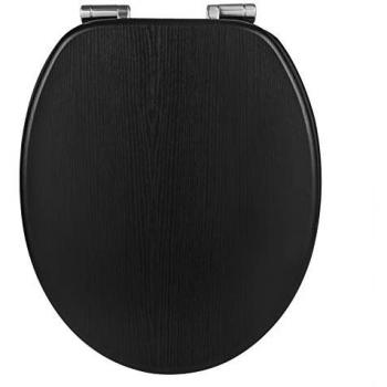 Siège WC Antibactérien en Bois MDF – Charnières Zinguées, Modèle WS2883