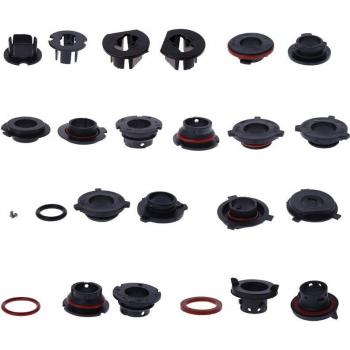 Soporte de Enchufe para Bombillas LED de Coche (2 uds) - Compatible con H1, H3, H4, H7, H11, H13, 9004, 9005, 9006, 9007
