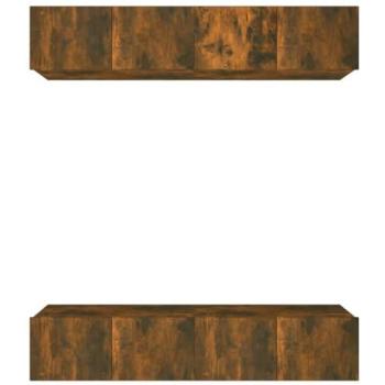 Buffet Média Chêne Fumé 80 cm
