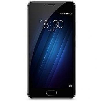 Meizu M3S - Smartphone libre Android (4G, pantalla 5, 32 GB, 3 GB RAM, cámara 13 Mp), color gris