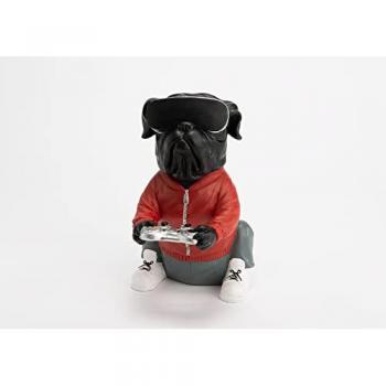 Statue : Chien réalité virtuelle - Amadeus - Résine