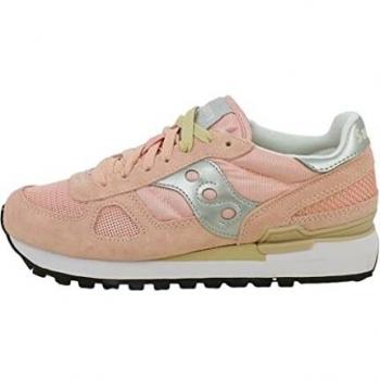 Saucony Scarpe Donna Shadow Original S1108-810 Rosa Argento (Numeric_37_Point_5)