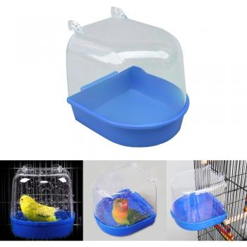 Bañera colgante para aves