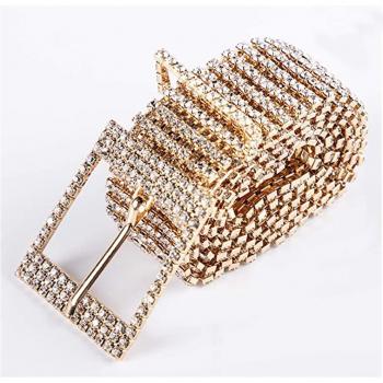 Luxury Rhinestone Women's Belt