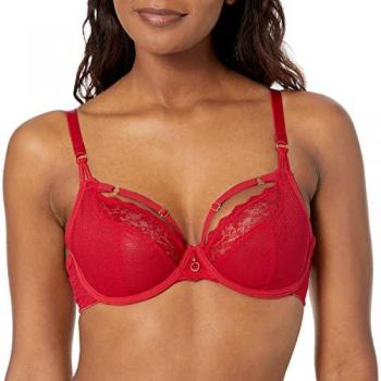 Freya Temptress Plunge Bra - Cherry Red