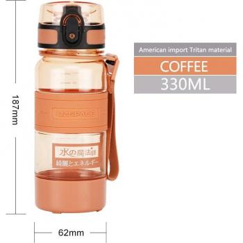 Uzspace Eco-Friendly Diamond Ion Protein Shaker Bottle (BPA Free)