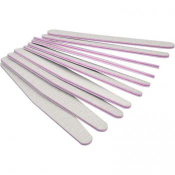 5x Professional Grey Sanding Nail Files for Salon and DIY Nail Art