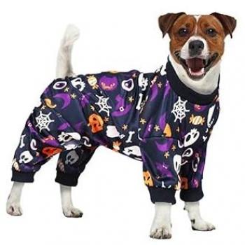 Disfraz de Pijama Dulce o Truco Púrpura para Perro