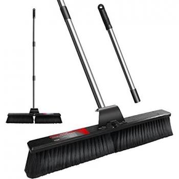 YardMaster 63 Heavy‑Duty Push Broom with Long Handle