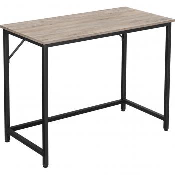 Bureau industriel Vasagle 100x50 cm pieds en acier