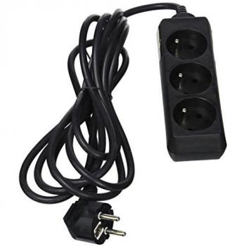 Rallonge électrique Vorel 72616 – 3 prises, longueur 3 m, protection mise à la terre