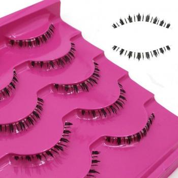 Short Lower Eyelash Clear Band