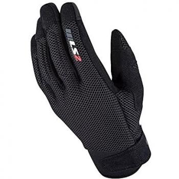 LS2 Cool Guanti da moto in rete da donna Nero L
