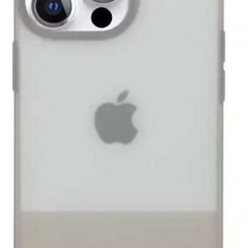 Kingxbar Plain Series Silicone Protective Case for iPhone 13 – Classic Gray
