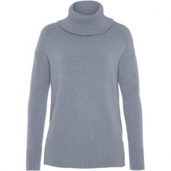 Tamaris Ripp‑Kragen Pullover in lässigem Stil