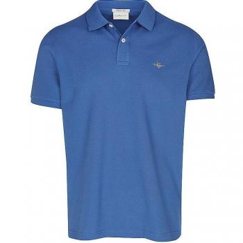 Polo Gant Saxony Blu M – Maniche Corte