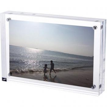 Doppelseitiger Klar Plexiglas Foto Rahmen PF003
