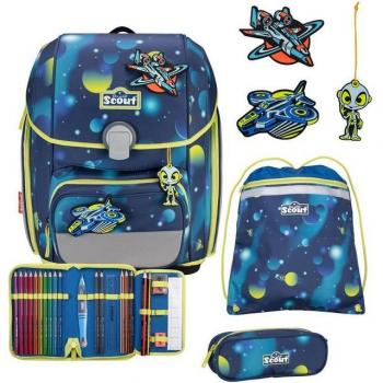 Scout Bright LED Backpack Set 4pcs. Blue