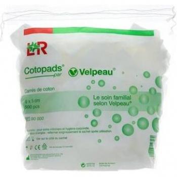 Cotopads Serviettes en Coton 5cmx5cm 500 unités