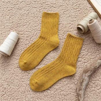 Chaussettes vintage en laine pour l'automne