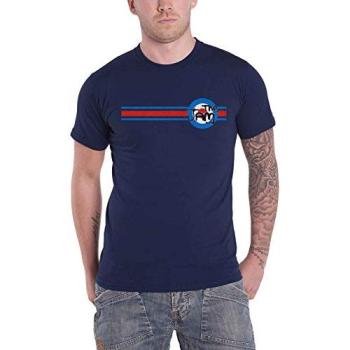 Navy Target Stripe T‑Shirt, M