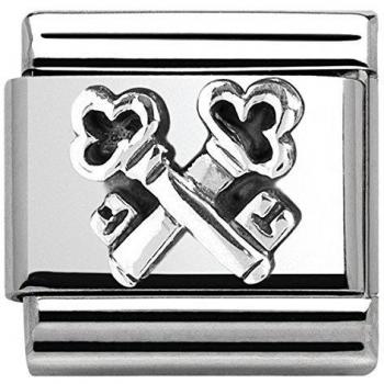 Classic Silver Composable Female Stainless Steel Link