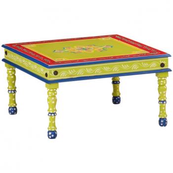 VidaXL Solid Wood Mango Coffee Table in Green