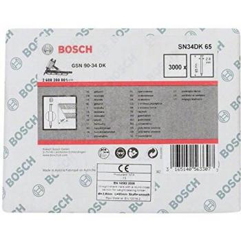 Chiodi in Stecca Bosch SN34DK 2,8 × 65 mm – 3000 pezzi