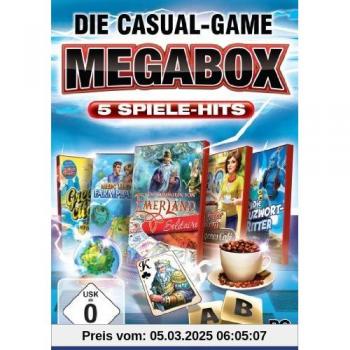 Intenium Die Casual – Boîte de jeux Mega – 5 jeux – Hits – PC