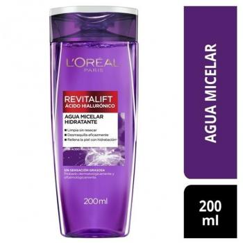 Loreal Revitalift Agua Micelar Ácido Hyalurónico 200 ml