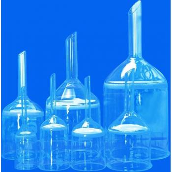 Multi-Size Sand Core Funnel for Chemical Laboratory Filtration