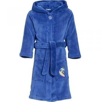 Albornoz de Fleece, Oeko-Tex 100, Azul, 11-12 años