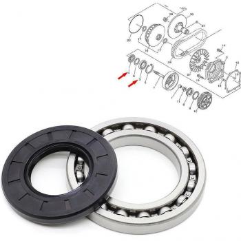 Yamaha Grizzly 550 660 700 Rhino 660 Viking Clutch Crankcase Bearing & Seal