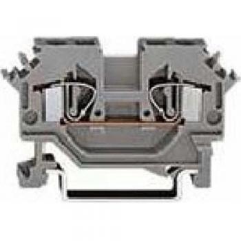 Wago 281-604 Blue Feed-Through Terminal Block 6mm² 32A