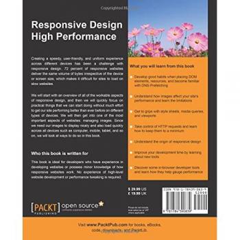 Els, Dewald: Responsive Design High Performance