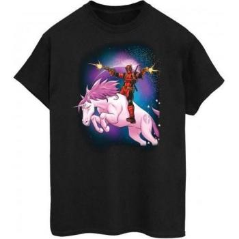 Marvel Unicorno Cosmico T-Shirt a Manica Lunga