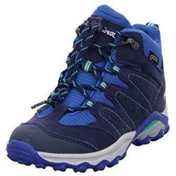 Meindl Tuam Junior GTX Outdoor-Schuh für Kinder in Blau (Nachtblau/Verde) Größe 36 EU