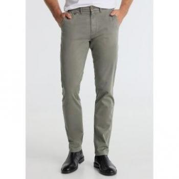 Chino Tejido Satén V&L para Hombre