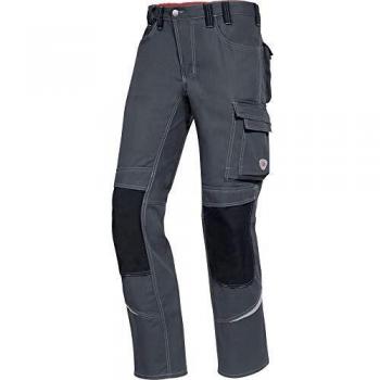 Pantaloni da lavoro elastici vita plissettata 48